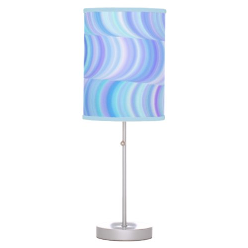 Lamp _ Accent _ Cool Blue Curves