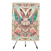 Lamp Bunny Rabbit Fairy Princess Shabby Chic Style (Front)