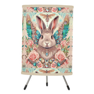 Lamp Bunny Rabbit Fairy Princess Shabby Chic Style