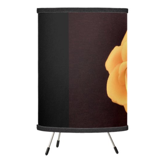 Lamp Capodimonte Yellow Rose (Left)