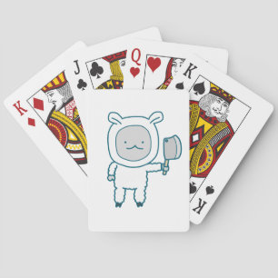 Lamp Chop Poker Cards
