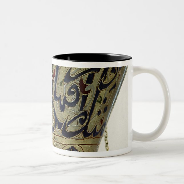 Lamp, from the Mosque of Sultan Hasan, Cairo Two-Tone Coffee Mug (Right)