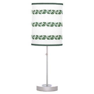 Lamp - Holly branches