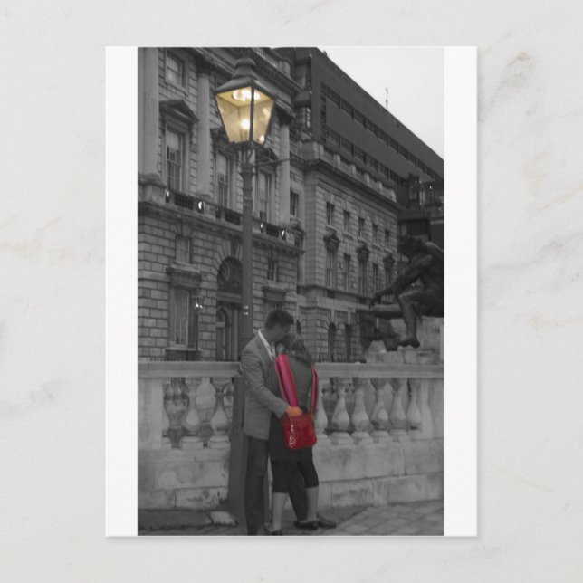 Lamp light Romance Postcard (Front)