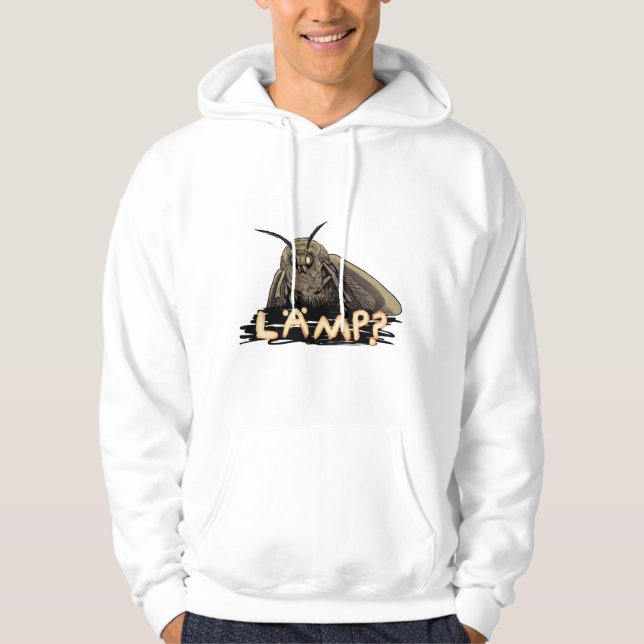 Lamp? Moth Meme Hoodie (Front)