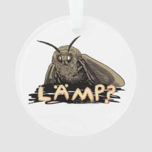 Lamp? Moth Meme Ornament