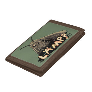 Lamp? Moth Meme Tri-fold Wallet