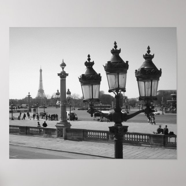 Lamp Post & Eiffel Poster (Front)
