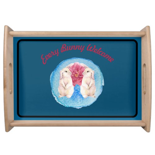 lamp serving tray