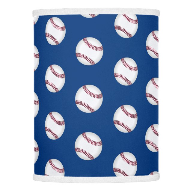Lamp Shade-Baseballs   (Front)
