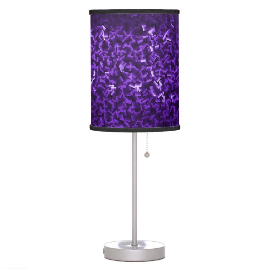 Lamp Shade in Purple (Left)