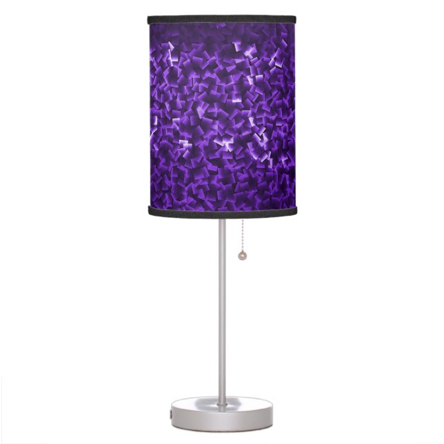 Lamp Shade in Purple (Left)