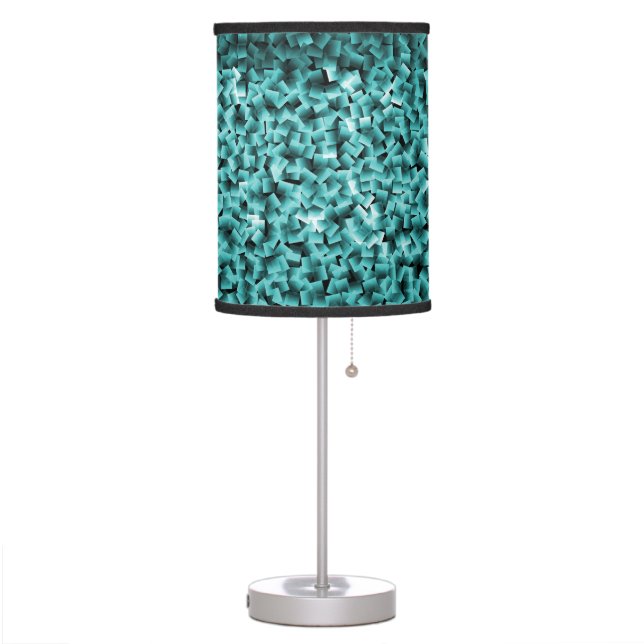Lamp Shade in Teal (Left)