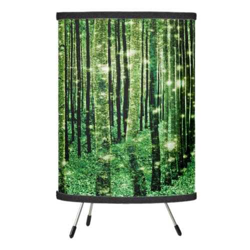 Lamp Shade Magical Forest Green Mystery