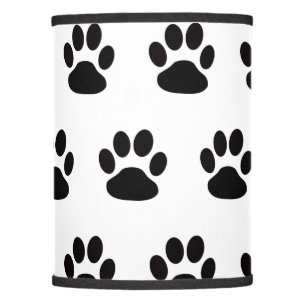 Lamp Shade Paw Prints Dog or Cat Lamp Shade