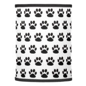 Lamp Shade Paw Prints Dog or Cat Lamp Shade (Left)