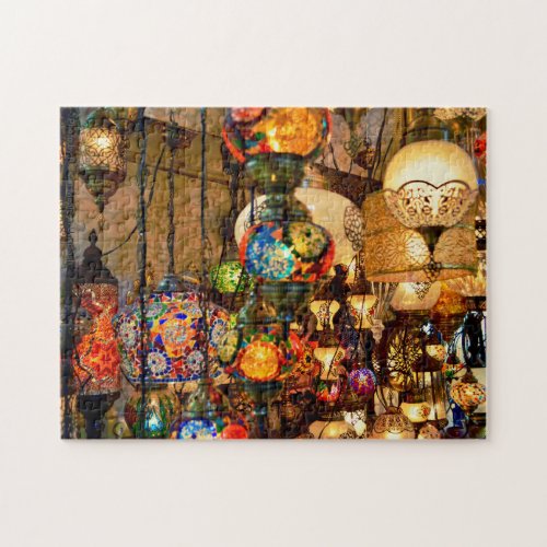 Lamp Shop Old Bazaar Jigsaw Puzzle