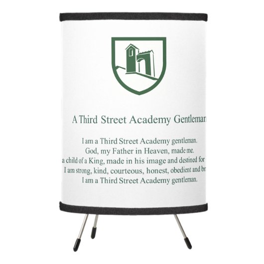 Lamp Third Street Academy Gentleman (Left)