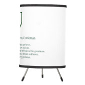 Lamp Third Street Academy Gentleman (Front)