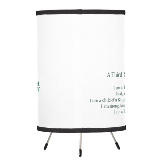 Lamp Third Street Academy Gentleman (Back)