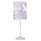 Lamp with Horses on a Lavender Background (Front)