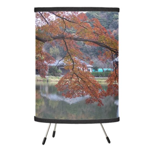 lamp with Korean landscape