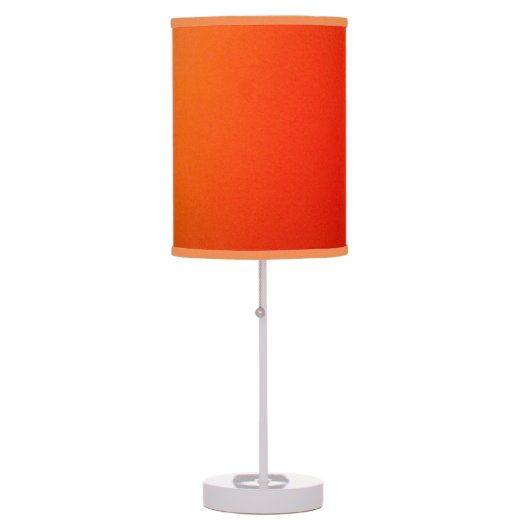 Lamp with Orange Shade (Front)