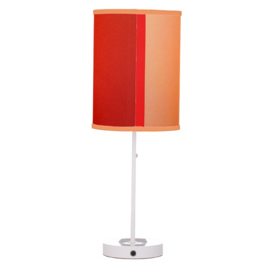 Lamp with Orange Shade (Back)