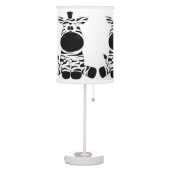 Lamp. Zebra. Table Lamp (Left)