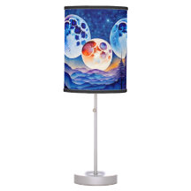 Lampada blu lunare