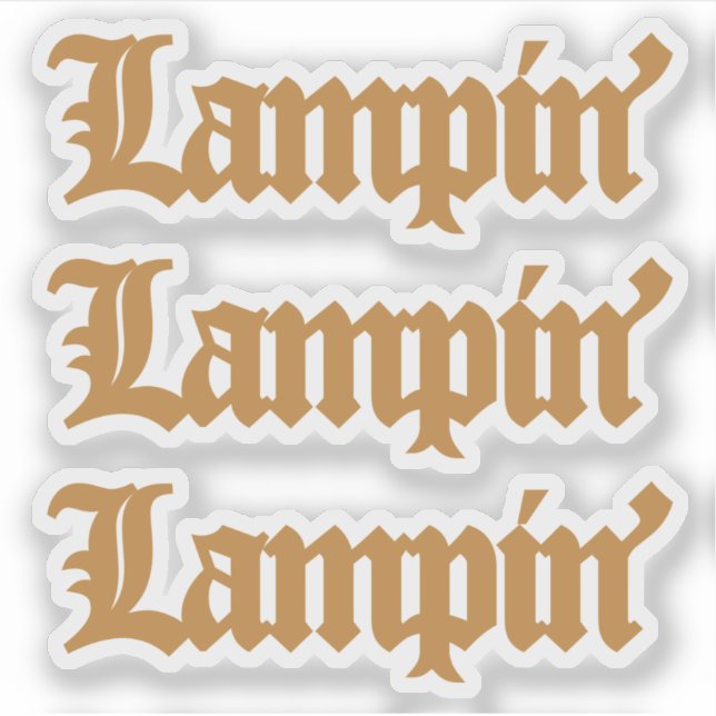 Lampin Sticker (Front)