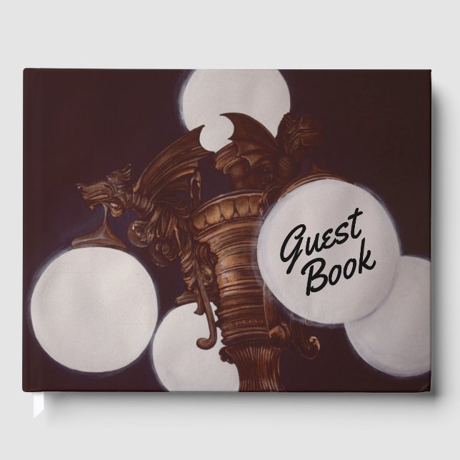 Lamplight from Demon’s Wings Guest Book (Front)