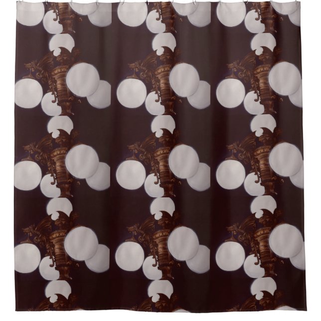 Lamplight from Demons Shower Curtain (Front)