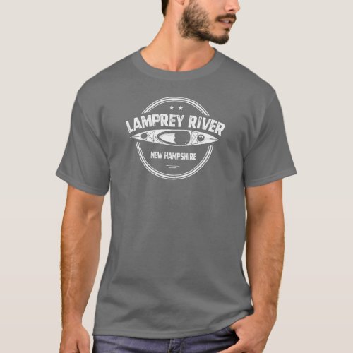 Lamprey River New Hampshire Kayaking T_Shirt