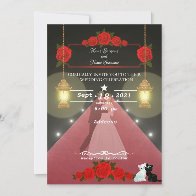 Lamps Invitation (Front)