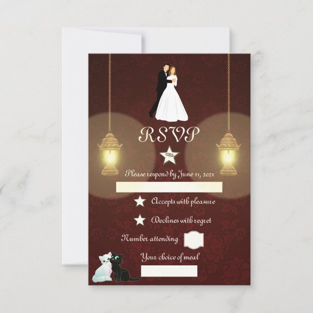 Lamps RSVP Card (Front)