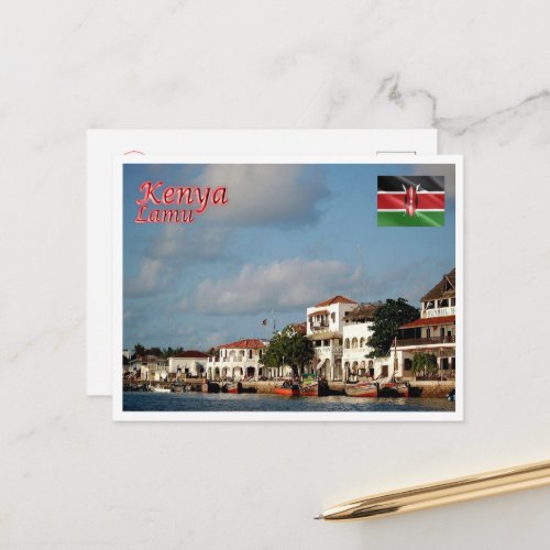 Lamu _ Kenya _ Panorama _ Postcard