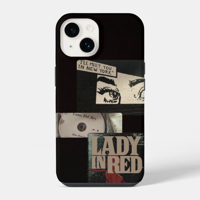 Lana Del Rey "Lady in Red" Phone Case (Back)