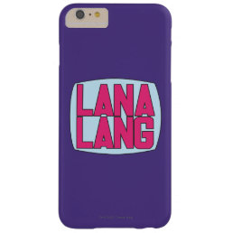 Lana Lang Logo Barely There iPhone 6 Plus Case