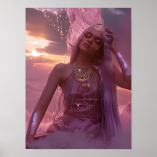 LanaDeArta Stylish Concept Fashion Girl Photo  Poster