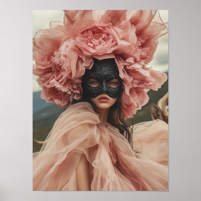 LanaDeArta Stylish Concept Fashion Girl Photo  Poster (Front)