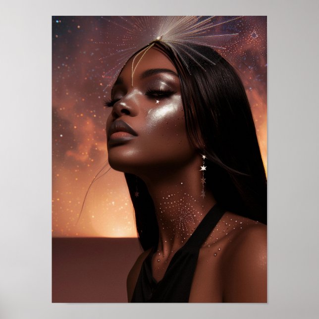 LanaDeArta Stylish Concept Fashion Girl Photo  Poster (Front)
