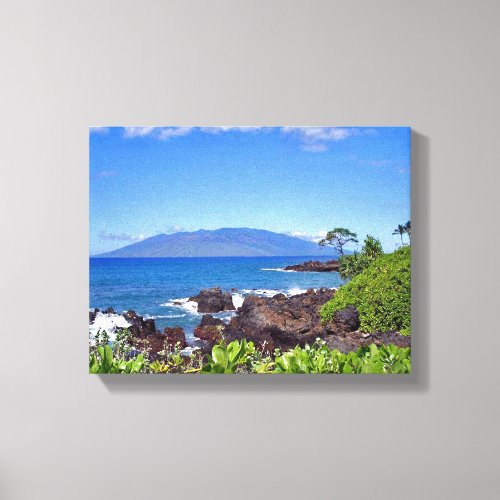 Lanai from Maui Canvas Print