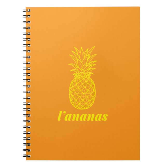 l'ananas notebook (Front)