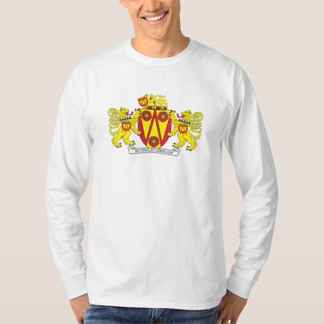 Lancashire Coat of Arms T-Shirt (Front)
