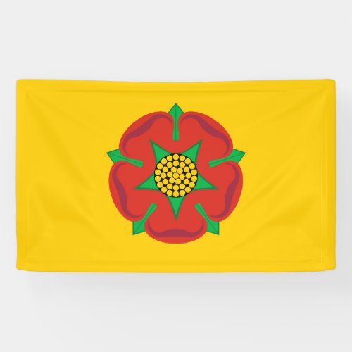 Lancashire County Flag symbol united kingdom Brita Banner