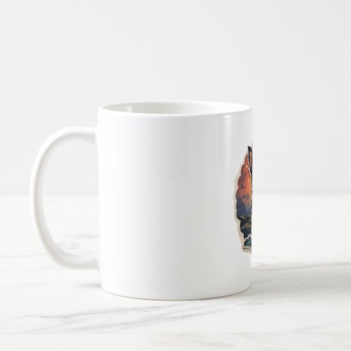 Lancashire Heeler at sunset Coffee Mug