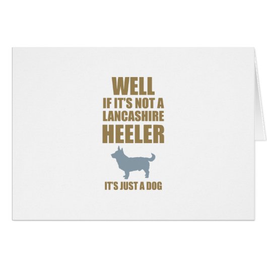Lancashire Heeler Cards (Front Horizontal)