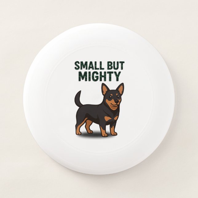 Lancashire Heeler Small But Mighty Wham-O Frisbee (Front)