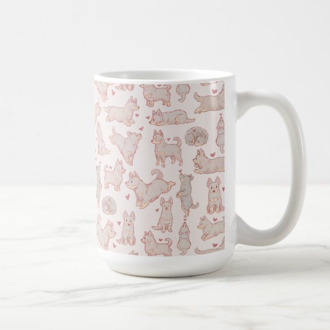 Lancashire Heelers Coffee Mug (Right)